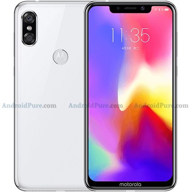 Motorola P30 na renderach