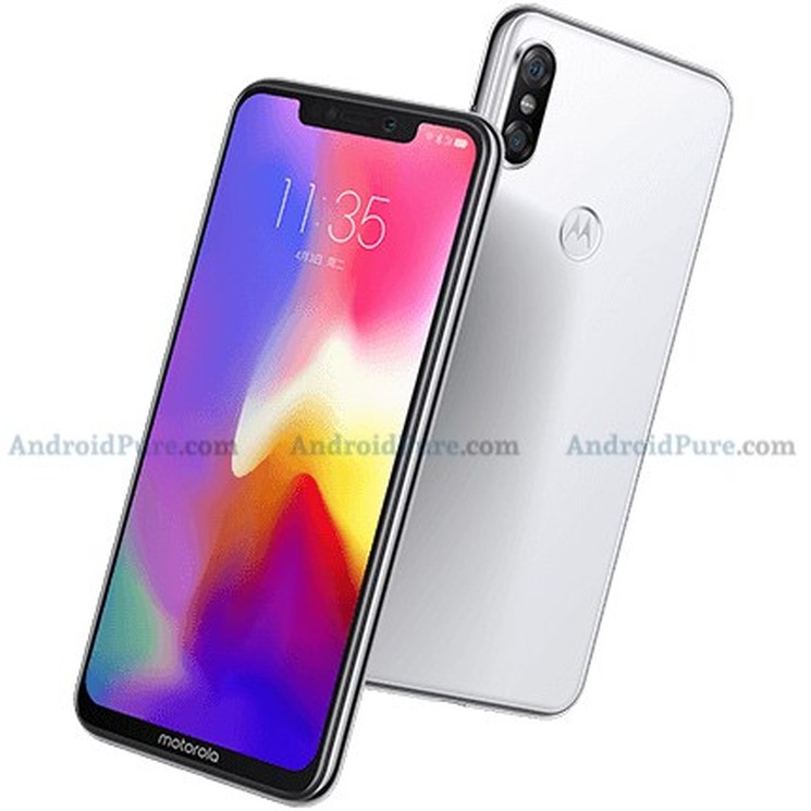 Motorola P30 na renderach