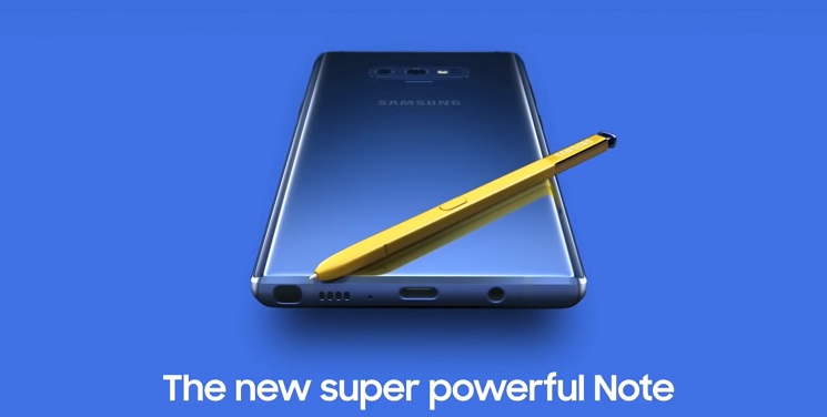 Oficjalny trailer Galaxy Note 9
