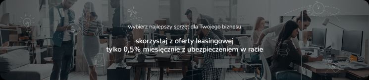 "Leasing 0,5% miesięcznie" w promocji x-kom