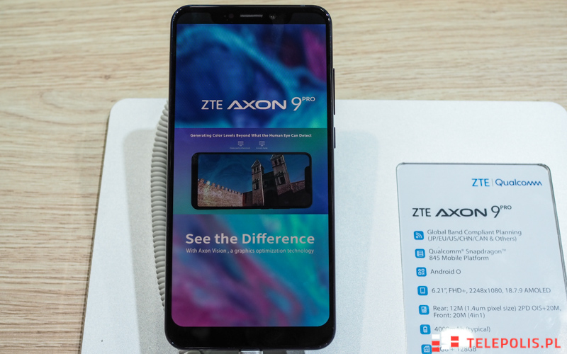 IFA2018: ZTE prezentuje smartfon Axon 9 Pro
